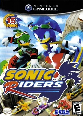 Sonic Riders box cover front